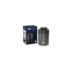 Boîte sous vide manuel conservation café grains 500 g noir - Delonghi