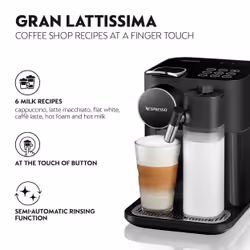 De’Longhi Gran Lattissima EN640.B Cafetière à dosette Semi-Automatique 1L - Vue supplémentaire 4