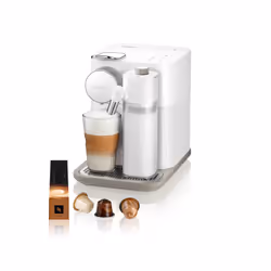 De’Longhi Lattissima One Gran Lattissima EN640.W, Cafetière à dosette, 1 L, Capsule de café, 1400 W, Blanc