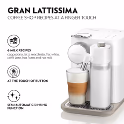 De'Longhi Lattissima One EN640.W Machine à Capsules Nespresso Blanc 1 L - Vue supplémentaire 4