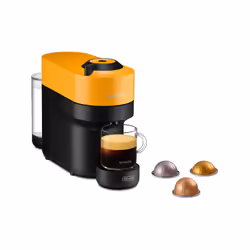 De’Longhi ENV90.Y, Cafetière à dosette, 0,56 L, Capsule de café, 1260 W, Noir, Jaune