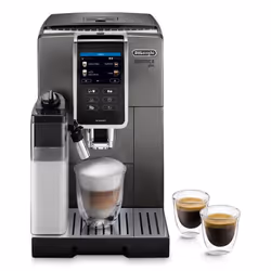 De’Longhi Dinamica Plus ECAM372.95.TB, Machine à café 2-en-1, 1,8 L, Café en grains, Café moulu, Broyeur intégré, 1450 W, Tit ...