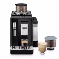 De’Longhi Rivelia EXAM440.35.B, Machine à expresso, 1,4 L, Café en grains, Café moulu, Broyeur intégré, 1450 W, Noir