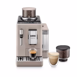 De’Longhi Rivelia EXAM440.35.BG, Machine à expresso, 1,4 L, Café en grains, Café moulu, Broyeur intégré, 1450 W, Beige