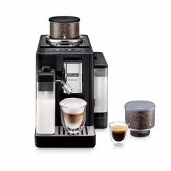 De’Longhi EXAM440.55.B, Machine à expresso, 1,4 L, Café en grains, Café moulu, Broyeur intégré, 1450 W, Noir