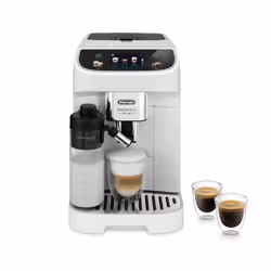 De’Longhi Magnifica Plus ECAM320.60.W, Machine à expresso, 1,9 L, Café en grains, Café moulu, Broyeur intégré, 1450 W, Blanc