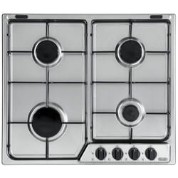 De’Longhi YAF 46 ASV plaque Acier inoxydable Intégré Gaz 4 zone(s)