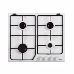 De’Longhi YBF 46 ASV, Blanc, Intégré, Gaz, Émaillé, 4 zone(s), 4 zone(s)