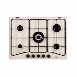De’Longhi SF 57 AVT, Noir, Sable, Intégré, Gaz, Émaillé, 5 zone(s), 5 zone(s)