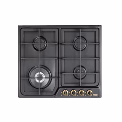 De’Longhi ANF 46 PRO, Anthracite, Intégré, Gaz, Émaillé, 4 zone(s), 4 zone(s)