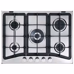 De’Longhi IF 57 PRO N, Acier inoxydable, Intégré, Gaz, 5 zone(s), 5 zone(s), Régulier