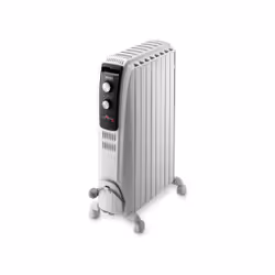 De’Longhi Dragon4 TRD4 0820, Radiateur, Sol, Noir, Acier inoxydable, 2000 W, 900 W, 60 m³