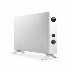 De’Longhi HSX 2320F, Chauffage de ventilateur électrique, Intérieure, Sol, Blanc, Boutons, Rotatif, 2000 W