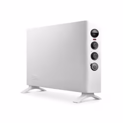 De’Longhi HSX 3320 FTS, Chauffage de ventilateur électrique, 24 h, Intérieure, Blanc, Rotatif, 2000 W