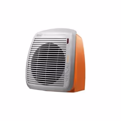 De’Longhi HVY1020.O, Chauffage de ventilateur électrique, Intérieure, Table, Orange, 2000 W, 1000 W