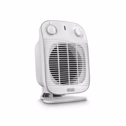 De’Longhi HFS50A20.WH, Chauffage de ventilateur électrique, IP21, Intérieure, Sol, Blanc, 2000 W