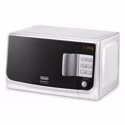 De’Longhi MW 20G, Comptoir, Micro-ondes grill, 20 L, 700 W, Boutons, Blanc
