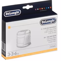 De’Longhi 5525102200, Noir, Blanc, Papier