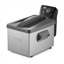 De’Longhi F32110CZ Unique Autonome 2000 W Friteuse Noir, Acier inoxydable