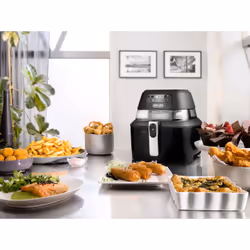 De’Longhi FH2394.BK Friteuse à air chaud 1400W Noir - Vue supplémentaire 6