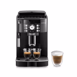De’Longhi Magnifica S ECAM 21.110.B, Machine à expresso, 1,8 L, Café en grains, Café moulu, Broyeur intégré, 1450 W, Noir