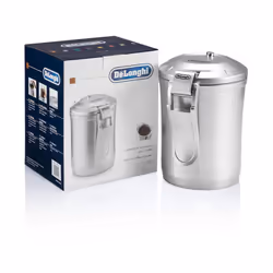 De’Longhi DECC500, Boîte à café, 1,5 L, Argent, Couvercle basculant, 175 mm, 155 mm