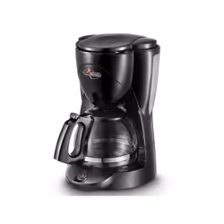De’Longhi ICM 2.1B, Machine à café filtre, 1000 W, Noir, Argent, Transparent