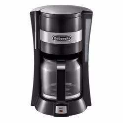De’Longhi ICM15210, Machine à café filtre, 1,25 L, Café moulu, 900 W, Noir