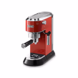 De’Longhi Dedica EC 680.R, Machine à expresso, Dosette de café, Café moulu, 1450 W, Rouge