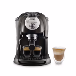 De’Longhi EC 201.CD.B machine à café, Machine à expresso, 1 L, Dosette de café, Café moulu, 1100 W, Noir