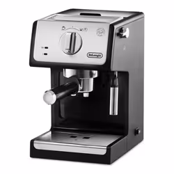 De’Longhi ECP 33.21, Machine à expresso, 1,1 L, Dosette de café, Café moulu, 1100 W, Noir, Acier inoxydable