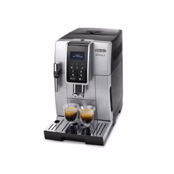 De’Longhi FEB 3535.SB, Machine à café 2-en-1, Café en grains, Café moulu, Broyeur intégré, 1450 W, Noir, Argent