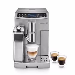 De’Longhi PrimaDonna ECAM510.55.M, Machine à expresso, 2 L, Café en grains, Café moulu, Broyeur intégré, Argent