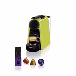 De’Longhi Essenza Mini EN85.L, Machine à expresso, 0,6 L, Capsule de café, 1150 W, Noir, Citron vert