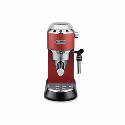 De’Longhi Dedica Style EC 695.R, Machine à café 2-en-1, 1 L, Café moulu, 1450 W, Rouge
