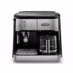 De’Longhi BCO421.S, Machine à café 2-en-1, 1750 W, Noir, Métallique