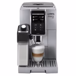 De’Longhi Ecam 370.95.S, Machine à café 2-en-1, Café en grains, Broyeur intégré, 1450 W, Argent