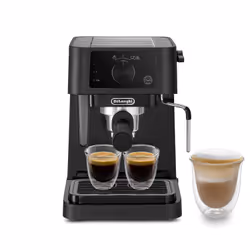 De’Longhi Stilosa EC235.BK, Machine à expresso, 1 L, Dosette de café, Café moulu, 1100 W, Noir