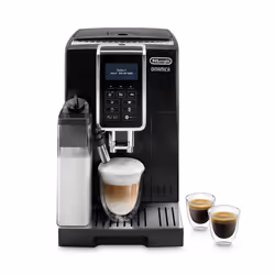 De’Longhi Dinamica Ecam 356.57.B, Café en grains, Broyeur intégré, 1450 W, Noir