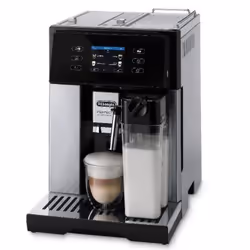 De’Longhi ESAM 460.80.MB, Machine à café 2-en-1, 1,4 L, Café en grains, Café moulu, Broyeur intégré, 1450 W, Noir, Acier inox ...
