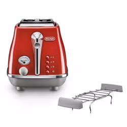 De'Longhi Icona Capitals 6 2 part(s) 900 W Rouge - Vue supplémentaire 2