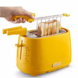 De’Longhi CTLAP2203.Y, 2 part(s), Jaune, Boutons, Niveau, 550 W, 180 mm, 300 mm