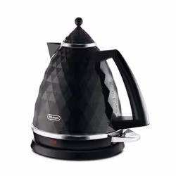 De’Longhi Brillante KBJ 2001.BK, 1,7 L, 2000 W, Noir, Plastique, Indicateur de niveau d'eau, Sans fil