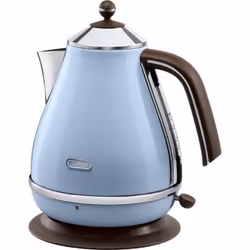 De’Longhi KBOV 2001.AZ, 1,7 L, 2000 W, Bleu, Indicateur de niveau d'eau, Arrêt de sécurité en cas de surchauffe, Filtrage