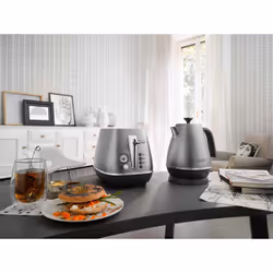 De'Longhi KBI2001.S bouilloire 1,7 L 2000 W Argent - Vue supplémentaire 4