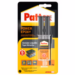 Pattex Power Epoxy, Liquide, Adhésif epoxy, Seringue, 35 g