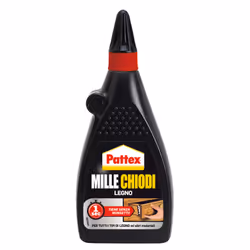Pattex Millechiodi Legno 200g, Gel, Adhésif à base de polymère, Bouteille compressible, 200 g