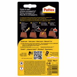 Pattex 1479391 Adhésif Liquide Adhésif à base de polyuréthane 30 g
