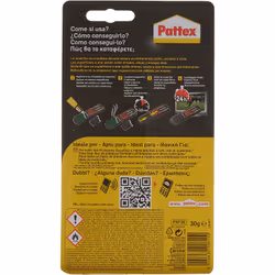 Pattex 1479384 Adhésif Liquide Adhésif à base de polyuréthane 30 g