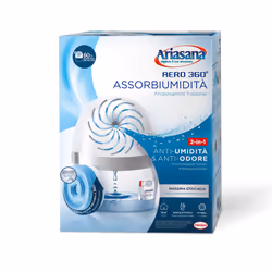 Ariasana 1891169, Absorbeur (unité), Comprimé, Absorbeur d'humidité et d'odeur, Blanc, 450 g, Boîte